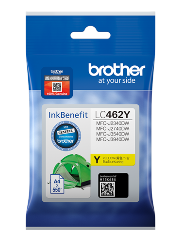Купить Картридж Brother LC462Y желтый в интернет-магазине DNS. Характеристики, цена Brother LC462Y | 5457725.