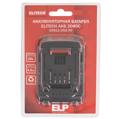Купить Аккумулятор ELITECH 205832 в интернет-магазине DNS. Характеристики, цена ELITECH 205832 | 9300565.