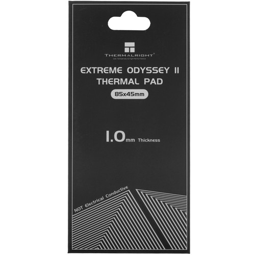 Купить Термопрокладка  Thermalright Extreme Odyssey II [ODYSSEY-II-85X45-1.0] в интернет-магазине DNS. Характеристики, цена Thermalright Extreme Odyssey II | 5615488.