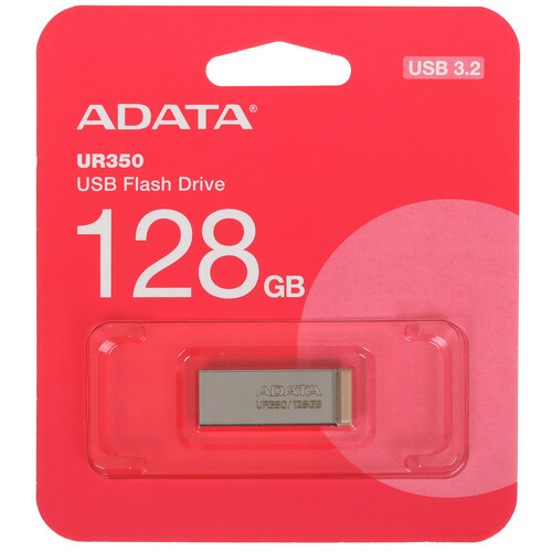 Купить Память USB Flash 128 ГБ Adata UR350 [UR350-128G-RSR/BG] в интернет-магазине DNS. Характеристики, цена Adata UR350 | 5450337.