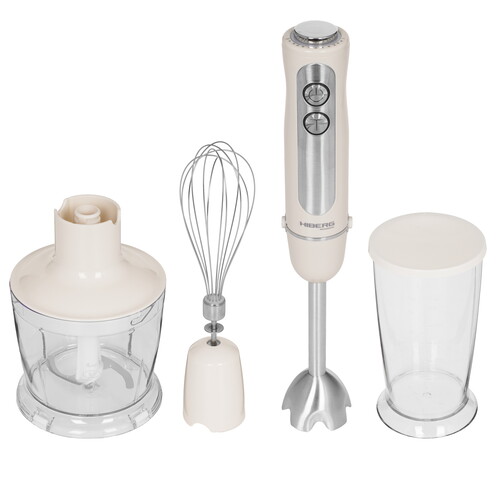 Купить Блендер погружной HIBERG HB 1041 Y бежевый в интернет-магазине DNS. Характеристики, цена HIBERG HB 1041 Y | 9063020.