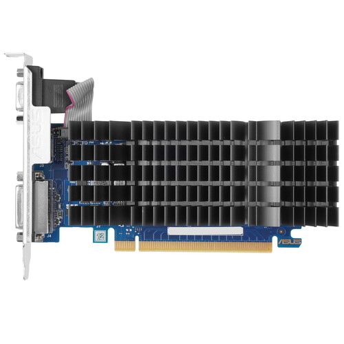 Купить Видеокарта ASUS GeForce GT 710 Silent LP EVO [GT710-SL-2GD5-BRK-EVO] в интернет-магазине DNS. Характеристики, цена ASUS GeForce GT 710 Silent LP EVO | 5624320.