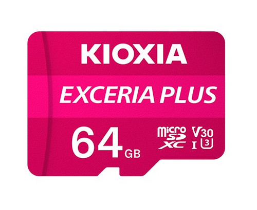 Купить Карта памяти KIOXIA EXCERIA PLUS microSDXC 64 ГБ [LMPL1M064GG2] в интернет-магазине DNS. Характеристики, цена  | 9357428.