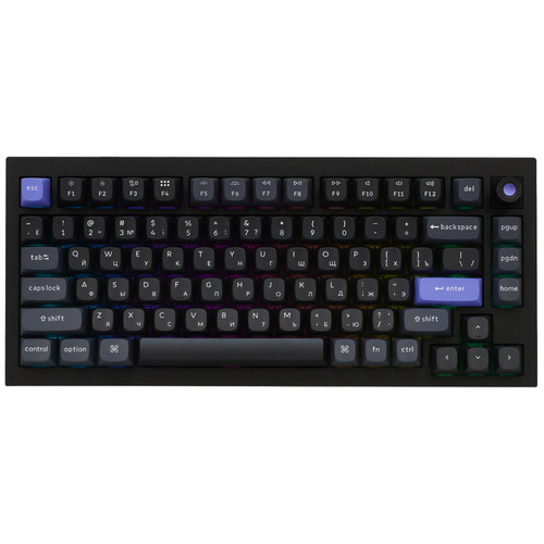 Купить Клавиатура  проводная Keychron Q1 HE 8K цвет черный в интернет-магазине DNS. Характеристики, цена Keychron Q1 HE 8K | 9307529.