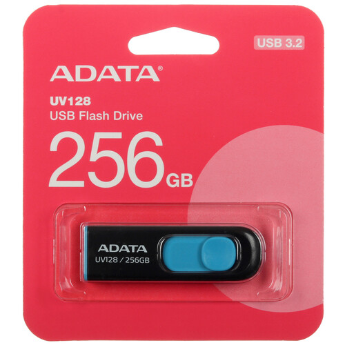 Купить Память USB Flash 256 ГБ ADATA UV128 [AUV128-256G-RBE] в интернет-магазине DNS. Характеристики, цена ADATA UV128 | 5450257.