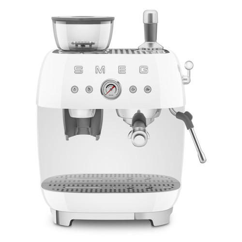 Купить Кофеварка рожковая Smeg EGF03WHEU белый в интернет-магазине DNS. Характеристики, цена Smeg EGF03WHEU | 5488551.