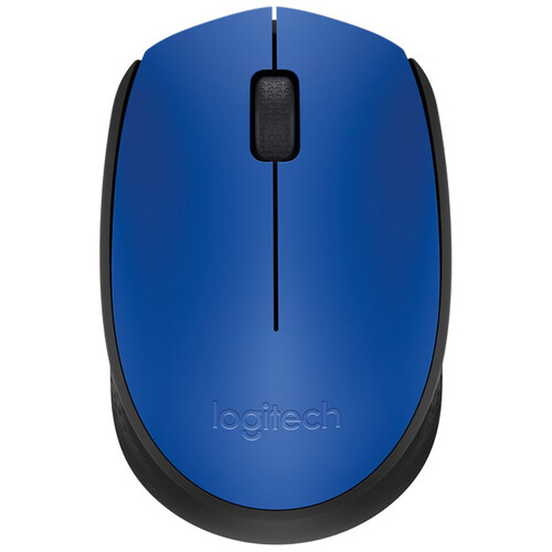 Купить Мышь беспроводная Logitech M171 [910-004640] синий в интернет-магазине DNS. Характеристики, цена Logitech M171 | 1047143.