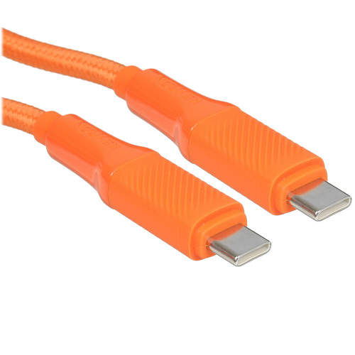 Купить Кабель KEYRON USB Type-C - USB Type-C оранжевый 1.5 м в интернет-магазине DNS. Характеристики, цена KEYRON | 9327667.