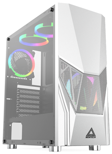Купить Корпус MONTECH FIGHTER 500 [FIGHTER 500 (W)] белый в интернет-магазине DNS. Характеристики, цена MONTECH FIGHTER 500 | 4887477.