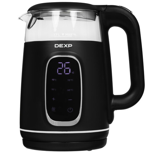 Купить Электрочайник DEXP DK-2200D черный в интернет-магазине DNS. Характеристики, цена DEXP DK-2200D | 9208050.