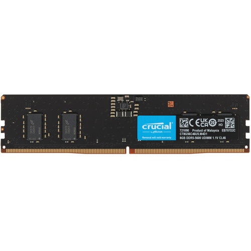 Купить Оперативная память Crucial [CT8G56C46U5] 8 ГБ в интернет-магазине DNS. Характеристики, цена Crucial | 5650690.