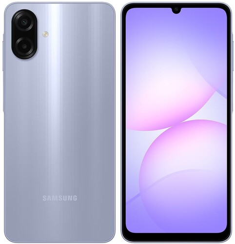 Купить 6.7" Смартфон Samsung Galaxy A07 128 ГБ фиолетовый в интернет-магазине DNS. Характеристики, цена Samsung Galaxy A07 | 9291961.