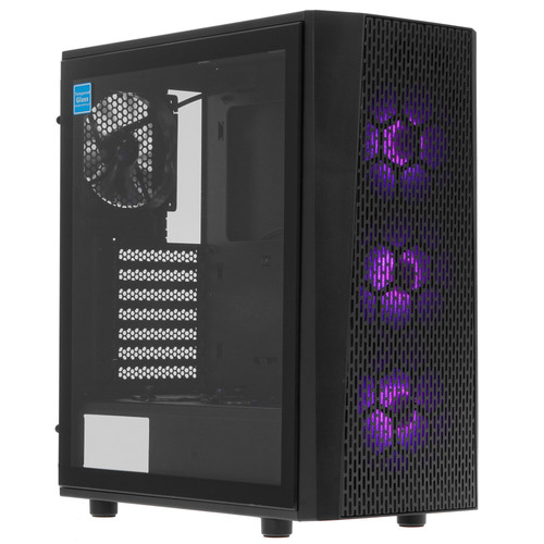 Купить Корпус Thermaltake Versa J24 TG RGB [CA-1L7-00M1WN-01] черный в интернет-магазине DNS. Характеристики, цена Thermaltake Versa J24 TG RGB | 4854627.