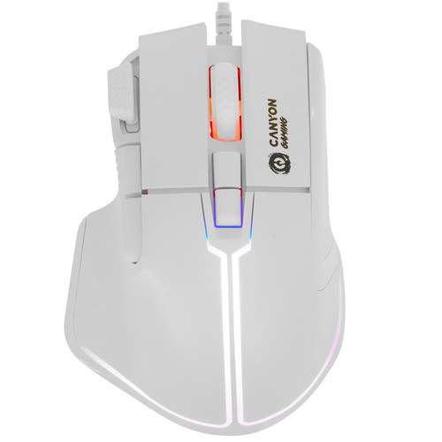 Купить Мышь проводная CANYON Fortnax GM-636 [CND-SGM636W] белый в интернет-магазине DNS. Характеристики, цена CANYON Fortnax GM-636 | 9308346.