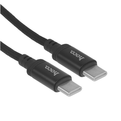 Купить Кабель Hoco USB Type-C - USB Type-C черный 1 м в интернет-магазине DNS. Характеристики, цена Hoco X89 | 9238045.