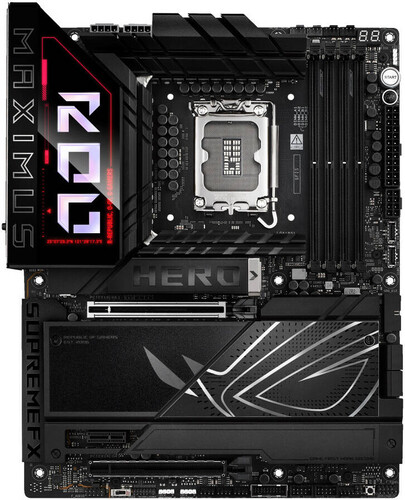 Купить Материнская плата ASUS ROG MAXIMUS Z890 HERO в интернет-магазине DNS. Характеристики, цена ASUS ROG MAXIMUS Z890 HERO | 5603257.