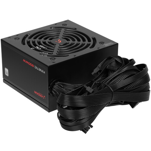 Купить Блок питания ARDOR GAMING KINETIC 600WW  черный в интернет-магазине DNS. Характеристики, цена ARDOR GAMING KINETIC 600WW | 5610275.