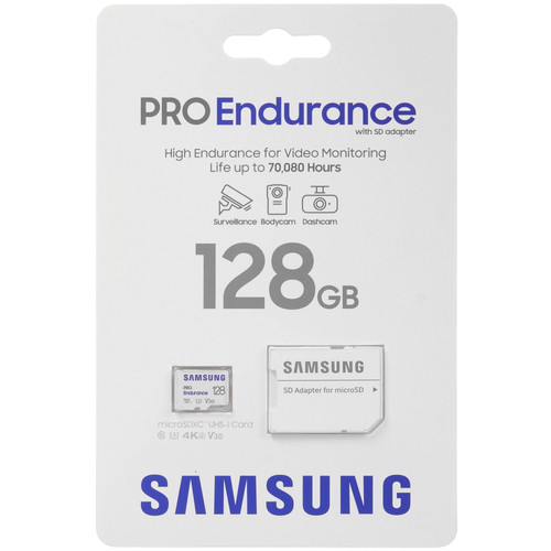Купить Карта памяти Samsung PRO Endurance microSDXC 128 ГБ [MB-MJ128KA/EU] в интернет-магазине DNS. Характеристики, цена  | 5463508.