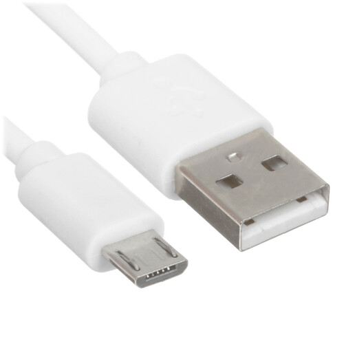 Купить Кабель Aceline micro USB-B - USB Type-A белый 1 м в интернет-магазине DNS. Характеристики, цена Aceline | 9086540.