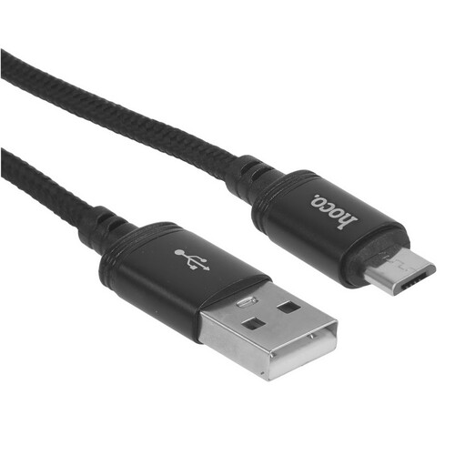 Купить Кабель Hoco micro USB-B - USB Type-A черный 2 м в интернет-магазине DNS. Характеристики, цена Hoco X89 | 9244475.
