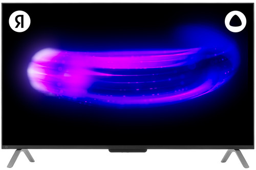 Купить 50" (127 см) Телевизор Яндекс ТВ Станция YNDX-00092K черный в интернет-магазине DNS. Характеристики, цена Яндекс ТВ Станция YNDX-00092K | 9085573.