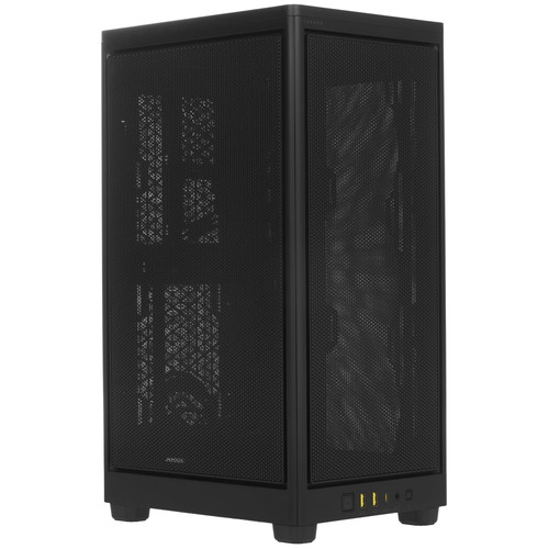Купить Корпус Corsair 2000D AIRFLOW [CC-9011244-WW] черный в интернет-магазине DNS. Характеристики, цена Corsair 2000D AIRFLOW | 5617874.