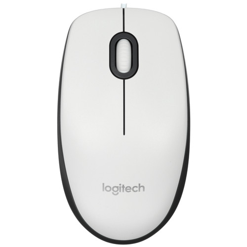 Купить Мышь проводная Logitech M100 [910-006764] белый в интернет-магазине DNS. Характеристики, цена Logitech M100 | 5456625.