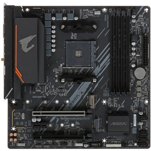 Купить Материнская плата GIGABYTE B550M AORUS ELITE AX в интернет-магазине DNS. Характеристики, цена GIGABYTE B550M AORUS ELITE AX | 5493345.