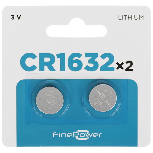 Купить Батарейка FinePower CR1632 в интернет-магазине DNS. Характеристики, цена FinePower | 5081155.
