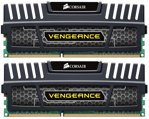 Купить Память DIMM DDR3 4096MBx2 PC15000 1866MHz Corsair Vengeance CL9-10-9-24 [CMZ8GX3M2A1866C9] Black в интернет-магазине DNS. Характеристики, цена  | 0129276.