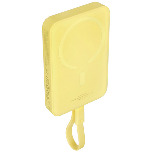 Купить Портативный аккумулятор Baseus Magnetic Mini Wireless Fast Charge iP Edition желтый в интернет-магазине DNS. Характеристики, цена Baseus Magnetic Mini Wireless Fast Charge iP Edition | 5636198.