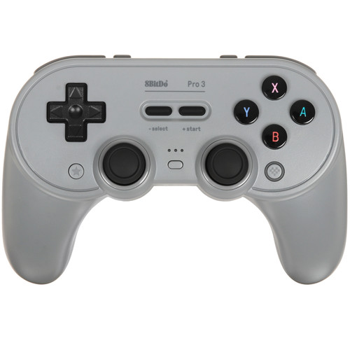 Купить Геймпад беспроводной 8BitDo PRO 3 серый в интернет-магазине DNS. Характеристики, цена 8BitDo PRO 3 | 5636474.