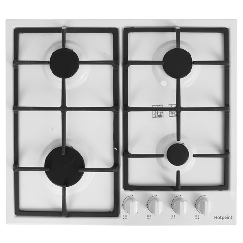 Купить Газовая варочная поверхность Hotpoint HGMT 642 WH в интернет-магазине DNS. Характеристики, цена Hotpoint HGMT 642 WH | 9082802.