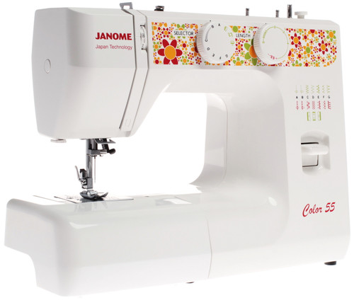 Купить Швейная машина Janome Color 55 в интернет-магазине DNS. Характеристики, цена Janome Color 55 | 1086575.