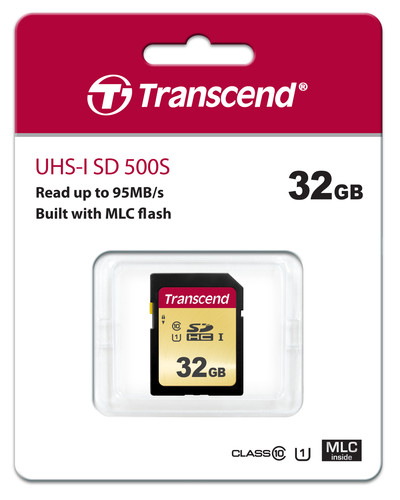 Купить Карта памяти Transcend 500S SDHC 32 ГБ [TS32GSDC500S] в интернет-магазине DNS. Характеристики, цена  | 1256953.