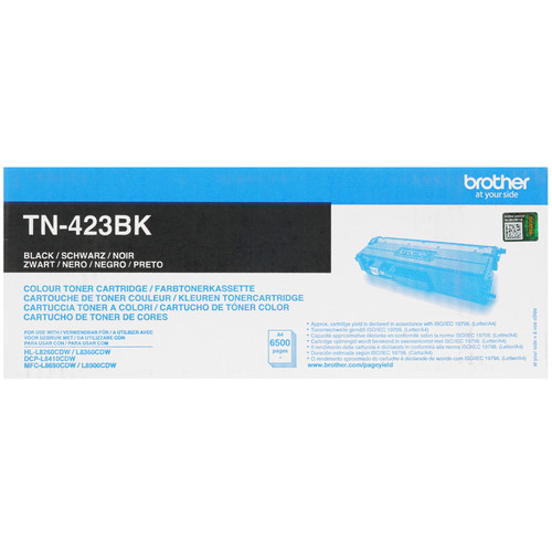 Купить Картридж лазерный Brother TN-423BK черный в интернет-магазине DNS. Характеристики, цена Brother TN-423BK | 1175006.