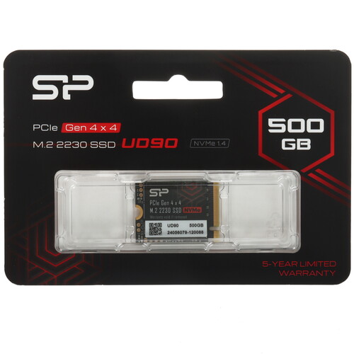 Купить 500 ГБ M.2 NVMe накопитель SiliconPower UD90 [SP500GBP44UD9007] в интернет-магазине DNS. Характеристики, цена SiliconPower UD90 | 5608796.
