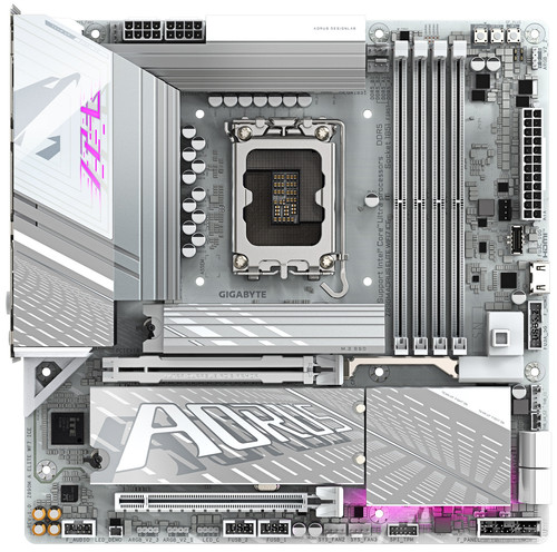 Купить Материнская плата GIGABYTE Z890M AORUS ELITE WIFI7 ICE в интернет-магазине DNS. Характеристики, цена GIGABYTE Z890M AORUS ELITE WIFI7 ICE | 5618743.
