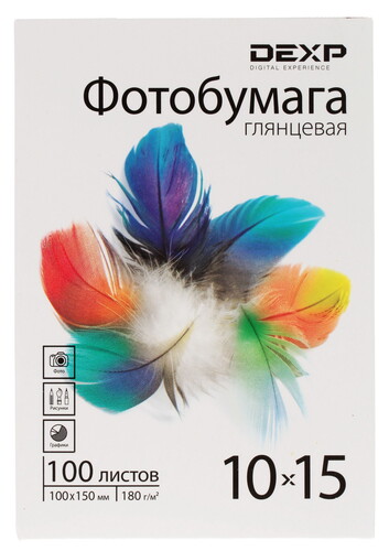 Купить Фотобумага DEXP Glossy 0805540 в интернет-магазине DNS. Характеристики, цена DEXP Glossy 0805540 | 1011034.