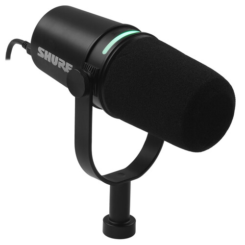 Купить Микрофон Shure Motiv MV7+ черный в интернет-магазине DNS. Характеристики, цена Shure Motiv MV7+ | 5464514.