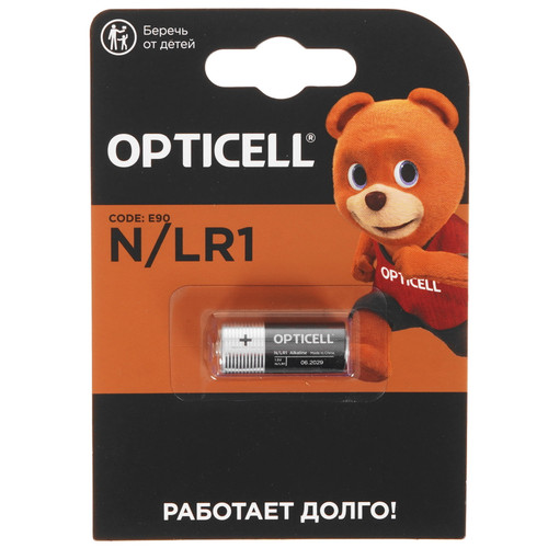 Купить Батарейка Opticell Specialty N (LR1) в интернет-магазине DNS. Характеристики, цена Opticell Specialty | 5487340.