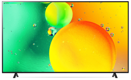 Купить 75" (189 см) Телевизор LG 75NANO756QA черный в интернет-магазине DNS. Характеристики, цена LG 75NANO756QA | 9901279.