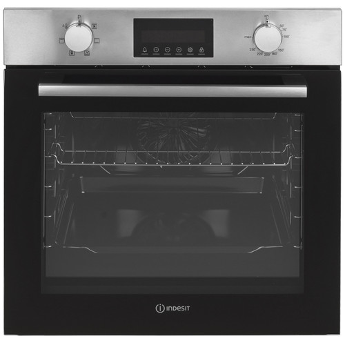 Купить Электрический духовой шкаф Indesit IBFTE 3644 IX серебристый в интернет-магазине DNS. Характеристики, цена Indesit IBFTE 3644 IX | 9106632.