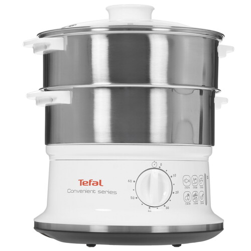 Купить Пароварка Tefal Convenient Series VC145130 белый в интернет-магазине DNS. Характеристики, цена Tefal Convenient Series VC145130 | 9071070.