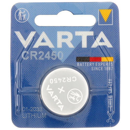 Купить Батарейка Varta Lithium CR2450 в интернет-магазине DNS. Характеристики, цена Varta Lithium | 0111655.