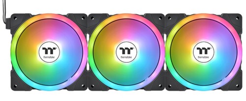 Купить Комплект вентиляторов Thermaltake SWAFAN EX14 ARGB [CL-F168-PL14SW-A] черный в интернет-магазине DNS. Характеристики, цена Thermaltake SWAFAN EX14 ARGB | 5648440.