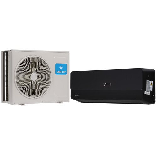 Купить Кондиционер настенный сплит-система DEXP AC-CD9INV-B черный в интернет-магазине DNS. Характеристики, цена DEXP AC-CD9INV-B | 9017830.