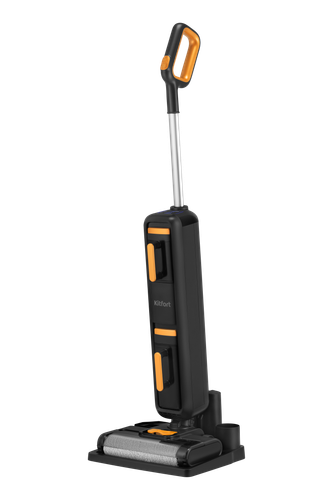 Купить Вертикальный пылесос моющий Kitfort КТ-5260  черный в интернет-магазине DNS. Характеристики, цена Kitfort КТ-5260 | 9152872.