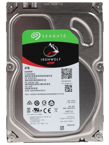Купить Жесткий диск Seagate IronWolf [ST4000VN008] в интернет-магазине DNS. Характеристики, цена Seagate IronWolf | 1080894.