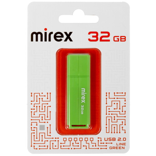 Купить Память USB Flash 32 ГБ Mirex LINE [13600-FMULGN32] в интернет-магазине DNS. Характеристики, цена Mirex LINE | 5454806.